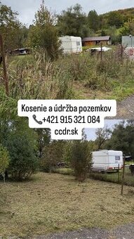 KOSENIE – MULČOVANIE – ČISTENIE POZEMKOV - 1