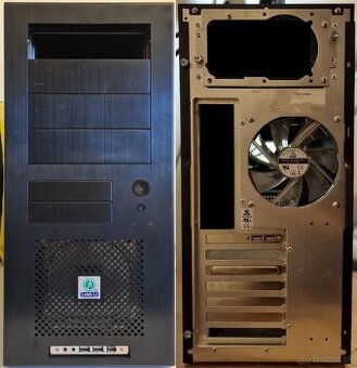 Lian li PC7 plus celo hlinikova case