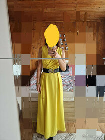Dlhé žlté šaty - 1