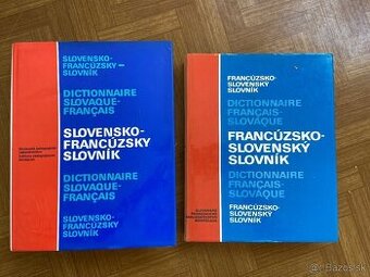 Francúzsko- slovenský slovník, Slovensko-Francúzsky slovník