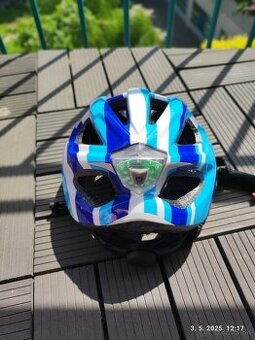 Detska cyklisticka prilba XS - modra