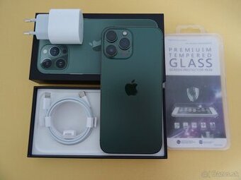 iPhone 13 PRO MAX 256GB GREEN - ZÁRUKA 1 ROK - VELMI DOBRY