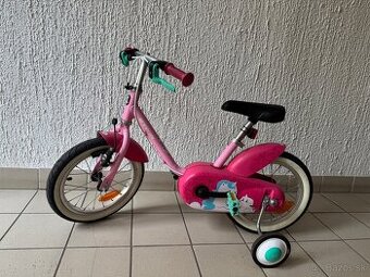Dievčenský bicykel Btwin 14"
