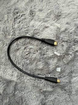 Kabel - Micro HDMI na Mini HDMI 30cm