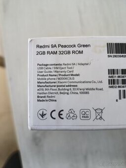 Xiaomi REDMI 9A