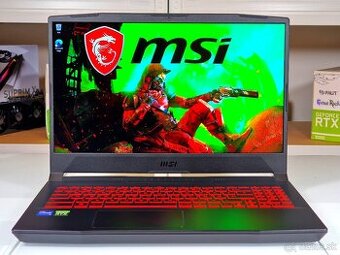 Herný notebook MSI KATANA | RTX 3070 8GB | I7-11800 | ZÁRUKA