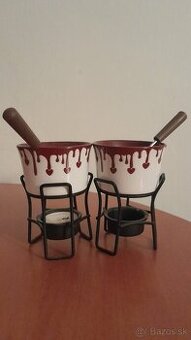 Fondue - keramika na čokoládovú fontánu