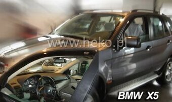 Deflektory Heko BMW X5 E53 5D 1999 - 2006 (+zadné)