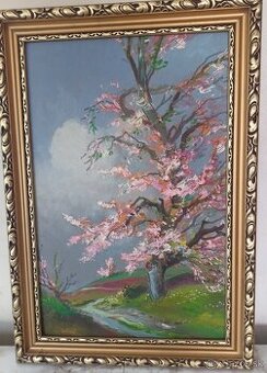 Ludvig Dobeš olejomaľba sign