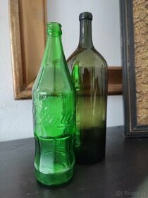 Retro fľaše dekorácia Vinea