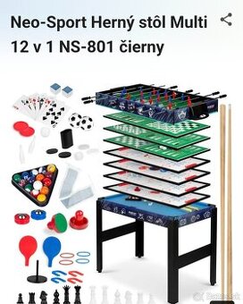 Multifunkcny hrací stol