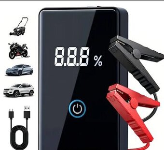 Novy Nepouzity Startovaci Booster na autobateriu 1200A 12V