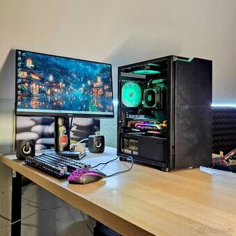 Herný PC so zárukou • R5 5600X • RTX 2070 Super 8G • 16G