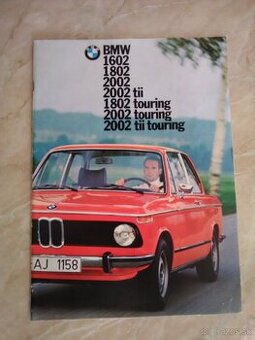 Starý originálny katalóg BMW