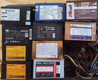 Repasované plne funkčné ATX 400-600W zdroje