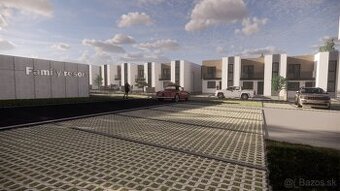 Nízko-energetická novostavba 3-izbových bytov so záhradkami