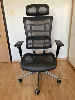 Ergonomická stolička Mosh Airflow 801 sivá