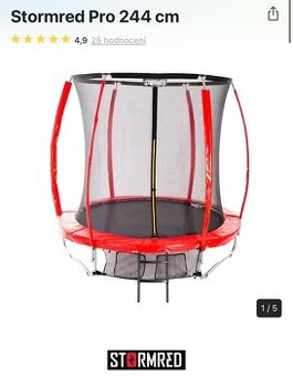 Predám trampolínu 244 cm