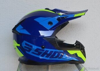Predám SHOT ATV ENDURO MX prilba modrá žltá