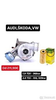 Turbo GARRETT 1.9, 2.0 TDi - 96kw,100kw,103kw