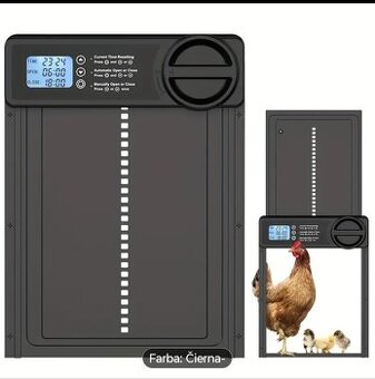 Automatické dvierka na kurnik