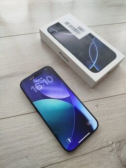 iPhone 16 Pro – Black Titanium 256 GB – ako nový, kupovaný 1