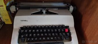 Mechanický písací stroj Consul