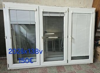 Plastové okná 202x138 5ks
