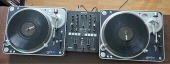 Stanton T80 + Mixpult NUMARK SCRATCH
