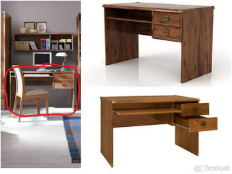PC stolík INDIANA - dub schutter