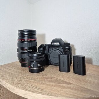 Canon 6D II, Canon EF 24-70mm F 2.8 L, Canon 50mm F1.8