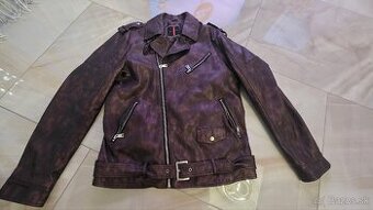 Pánska kožená bunda