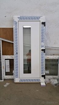 nové plastové vchodové dvere rozmer 1010 x 2110 mm