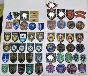 (Aktualizacia) Predám/Vymením vojenské nášivky