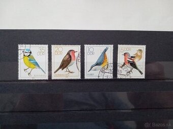 Poštové známky č.521 - DDR - vtáci