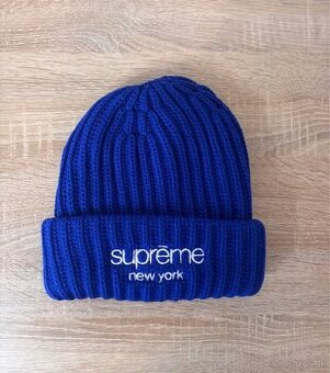 Supreme Royal Blue Chunky Beanie