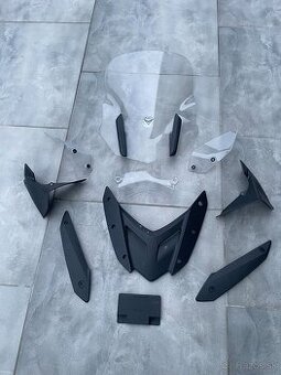 Plexi a plasty na BMW R1200GS