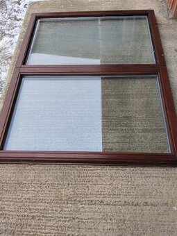 Drevené okno 2 sklo