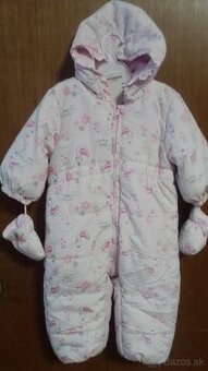 Predám nový dievčenský zimný overal