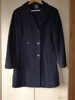 Dámsky vlnený kabát veľ.42