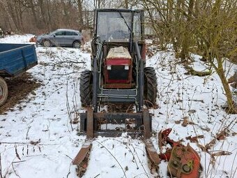 ZETOR 5748 4X4 S ČELNÍM NAKLADAČEM