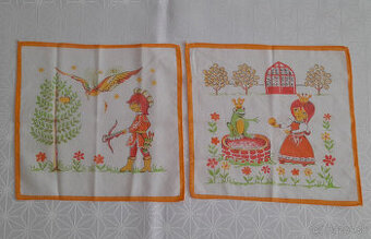 Detské vreckovky - retro