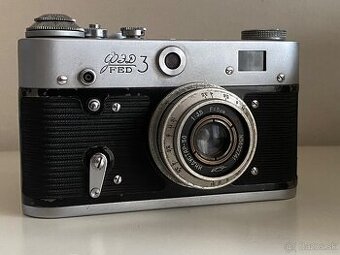 Vintage fotoaparát 60. roky Fed 3 + Packeta zdarma