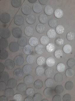 Predám veľký mix československých mincí – halierové a koruno