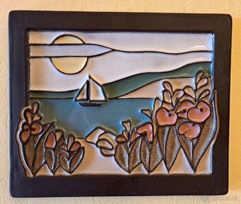 Retro Keramická Dlaždíca