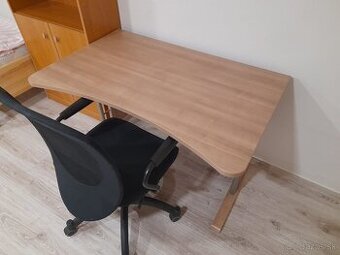 Písací stôl + stolička (Top stav)
