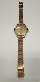 Zlaté náramkové hodinky zn. DOXA - 1