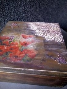 Drevené šperkovnice zľava - 15, 13,10 eur