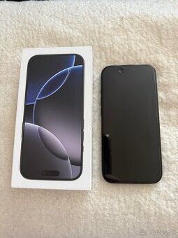 iPhone 16 Pro Black titanium 128gb