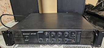 Rozhlasová stanica Zosilňovač Omnitronic MP120